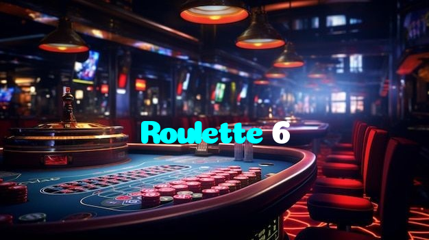 Roulette 6 casino presented on mobile device in Pakistan with slots and live games