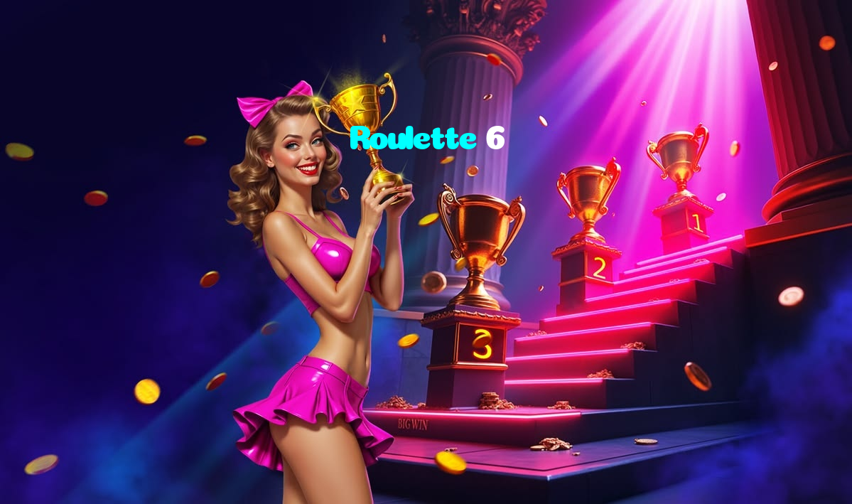 Roulette 6 casino presented on mobile device in Pakistan with slots and live games