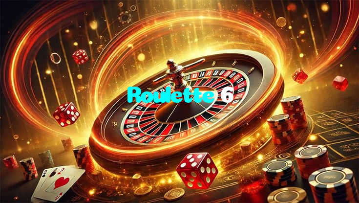 Roulette 6 casino presented on mobile device in Pakistan with slots and live games